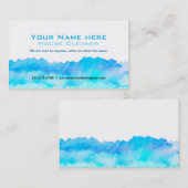 Grafisch visitekaartjes voor ontwerpreiniging (Voorkant / Achterkant)