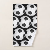 grafisch voetbal patroon bad handdoek (Handdoek)