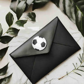 grafisch voetbal ronde sticker