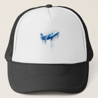 Grafisch walvismeel trucker pet