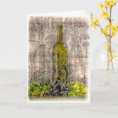  grafisch Wenskaart Kaart (Gele Bloem)