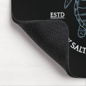 Grafisch Zee Schildpad Golf van Mexico Est 1550 Muismat (Hoek)