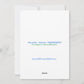 Grafisch Zee SCHILDPAD - Zeeleven - Oceaan Feestdagenkaart (Achterkant)