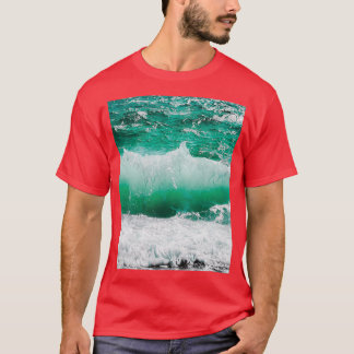 Grafisch zee t-shirt