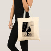 Grafisch zulu-actorstijl cinematografisch portret tote bag (Voorkant (product))