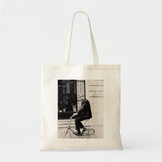 Grafisch zulu-actorstijl cinematografisch portret tote bag (Voorkant)
