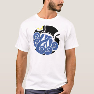 Grafisch zwemwater van de Vase T-shirt
