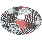 Grafische Abstracte illustratieelementen Kerstboom Rok (Gekanteld)
