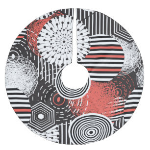 Grafische Abstracte illustratieelementen Kerstboom Rok