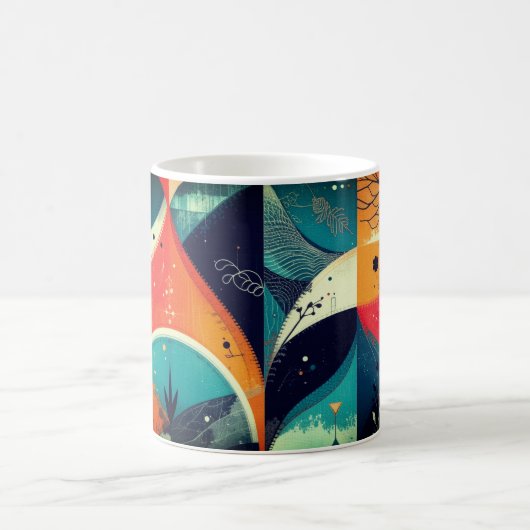 Grafische abstractie Classic Mok (Center)