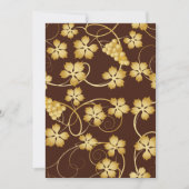 Grafische achtergronduitnodigingen kaart (Voorkant)