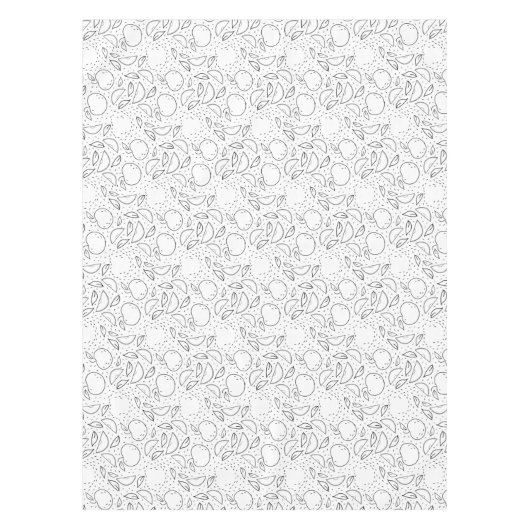 Grafische appels. tafelkleed (Voorkant)