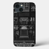 Grafische architectuur IV Case-Mate iPhone Case (Achterkant)