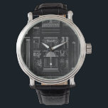 Grafische architectuur IV Horloge<br><div class="desc">ThuisDécor</div>