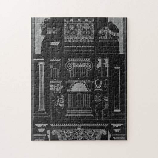 Grafische architectuur IV Legpuzzel (Verticaal)