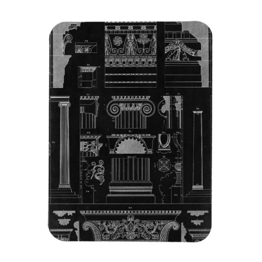 Grafische architectuur IV Magneet (Verticaal)