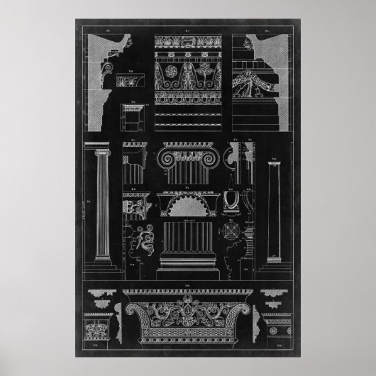 Grafische architectuur IV Poster (Voorkant)