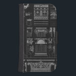 Grafische architectuur IV Galaxy S4 Portefeuille Hoesje<br><div class="desc">ThuisDécor</div>