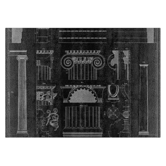 Grafische architectuur IV Snijplank (Voorkant)