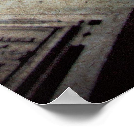 Grafische artiest - De bescheiden drukpers Poster (Hoek)