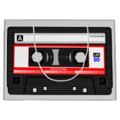 GRAFISCHE AUDIO MUZIEK CASSETTEBANDJE  LARGE CADEAUTASJE (Voorkant)