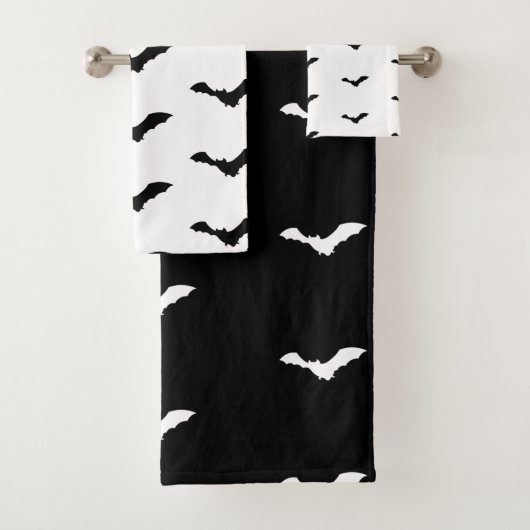 Grafische bahalloween Bathroom-wasset Bad Handdoek (Insitu)