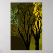 Grafische boomposter poster (Voorkant)