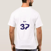 Grafische Botten drogen T-shirt (Achterkant)