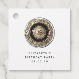  grafische Button Bedankjes Labels