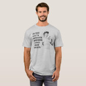 Grafische Christelijke koning David T-shirt (Voorkant volledig)