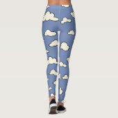 GRAFISCHE CLOUD PATROON BLUE SKY LEGGINGS (Achterkant)