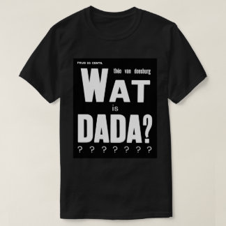 GRAFISCHE DADA ART TEKSTONTWERP T-SHIRT
