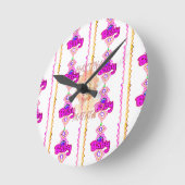 Grafische de kunsttekst van Hakuna Matata van de Ronde Klok (Hoek)