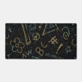 Grafische decor achtergrond  bureaumat (Voorkant)