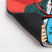 GRAFISCHE DESIGNER Superpower Muismat (Hoek)