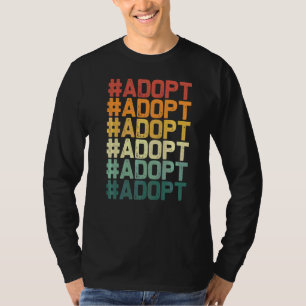 Grafische Dog Cat Animal Adoption Rescue Prom aann T-shirt