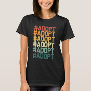 Grafische Dog Cat Animal Adoption Rescue Prom aann T-shirt