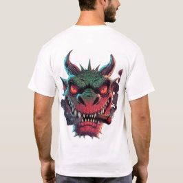 Grafische edgy urban fantasy karakter t-shirt