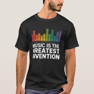 Grafische Equalizer Muziek Is De Grootste Uitvindi T-shirt