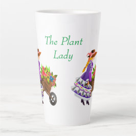 Grafische Floral Latte Mok