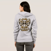 Grafische 'Flow Like Wind Release With Intent' Hoodie (Achterkant volledig)