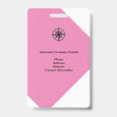 GRAFISCHE FOTO-ID SPECIAL EVENT-PAS BADGE (Achterkant)