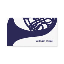 Grafische Franse hoorn en trompet