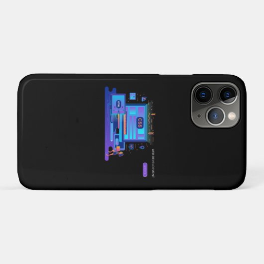 Grafische Fusie Case-Mate iPhone Case (Achterkant (horizontaal))