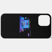 Grafische Fusie Case-Mate iPhone Case (Achterkant (horizontaal))