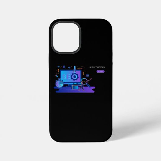 Grafische Fusie iPhone Hoesje (Achterkant)