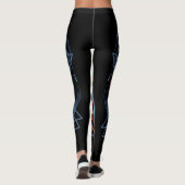 Grafische fusie leggings (Achterkant)