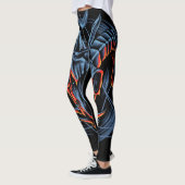 Grafische fusie leggings (Links)