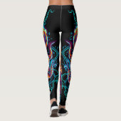 Grafische Fusie Leggings (Achterkant)