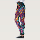 Grafische Fusie Leggings (Links)
